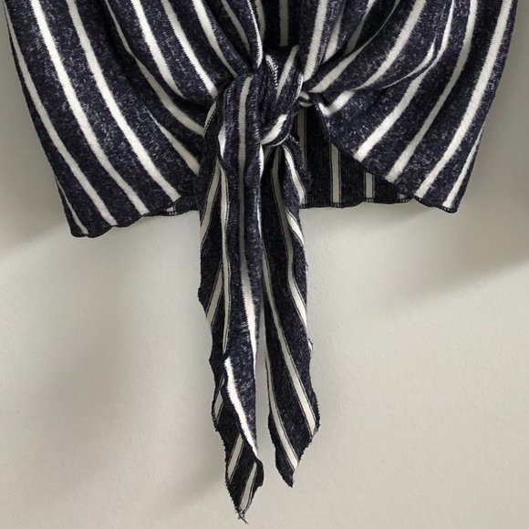 Coin 1804 Striped Knot-Front Top - Picture 6 of 6